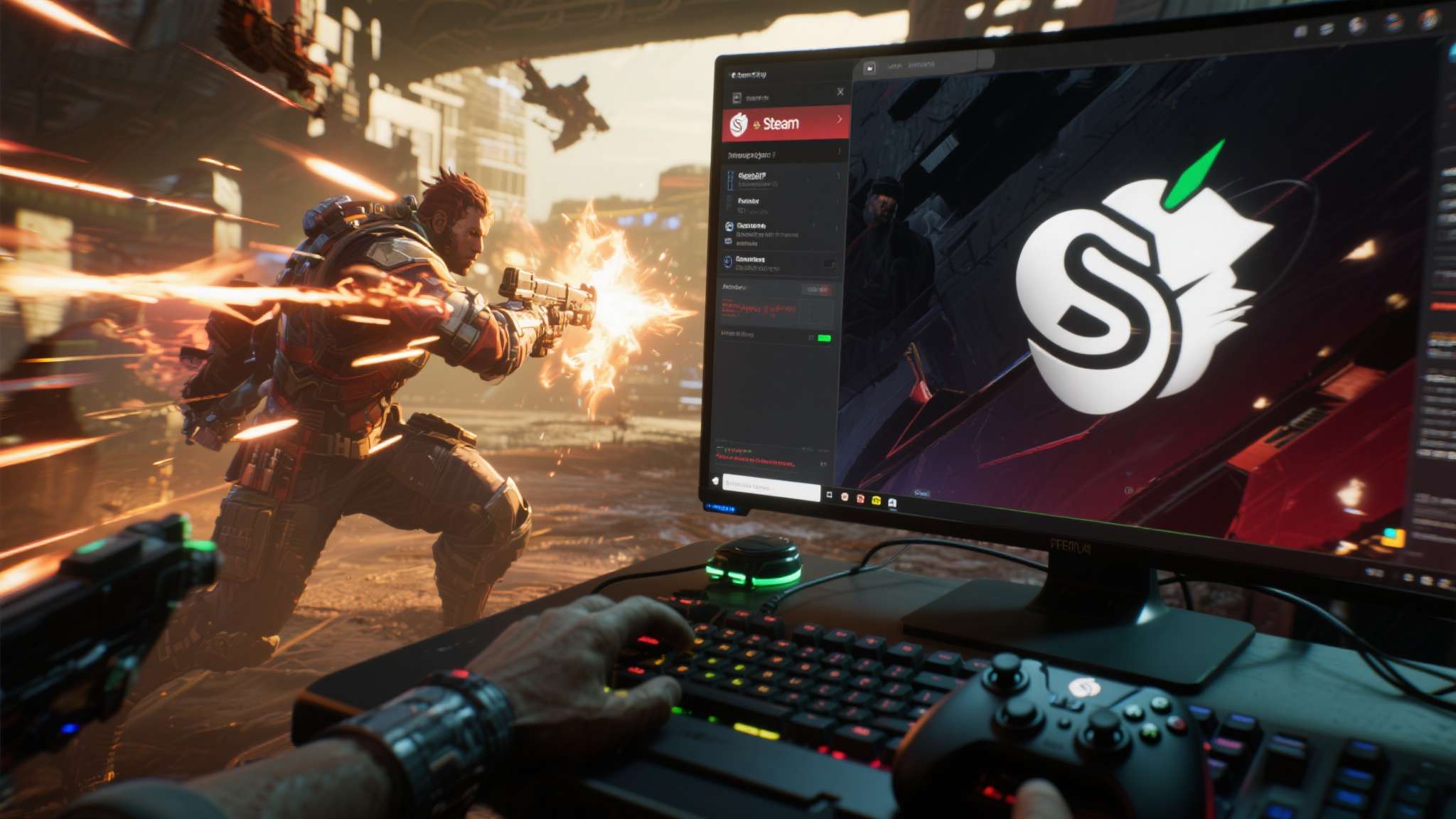 switch线下门店查询 Steam平台:面向PC玩家,支持更高分辨率与帧率,配合键鼠或手柄操作,让战斗系